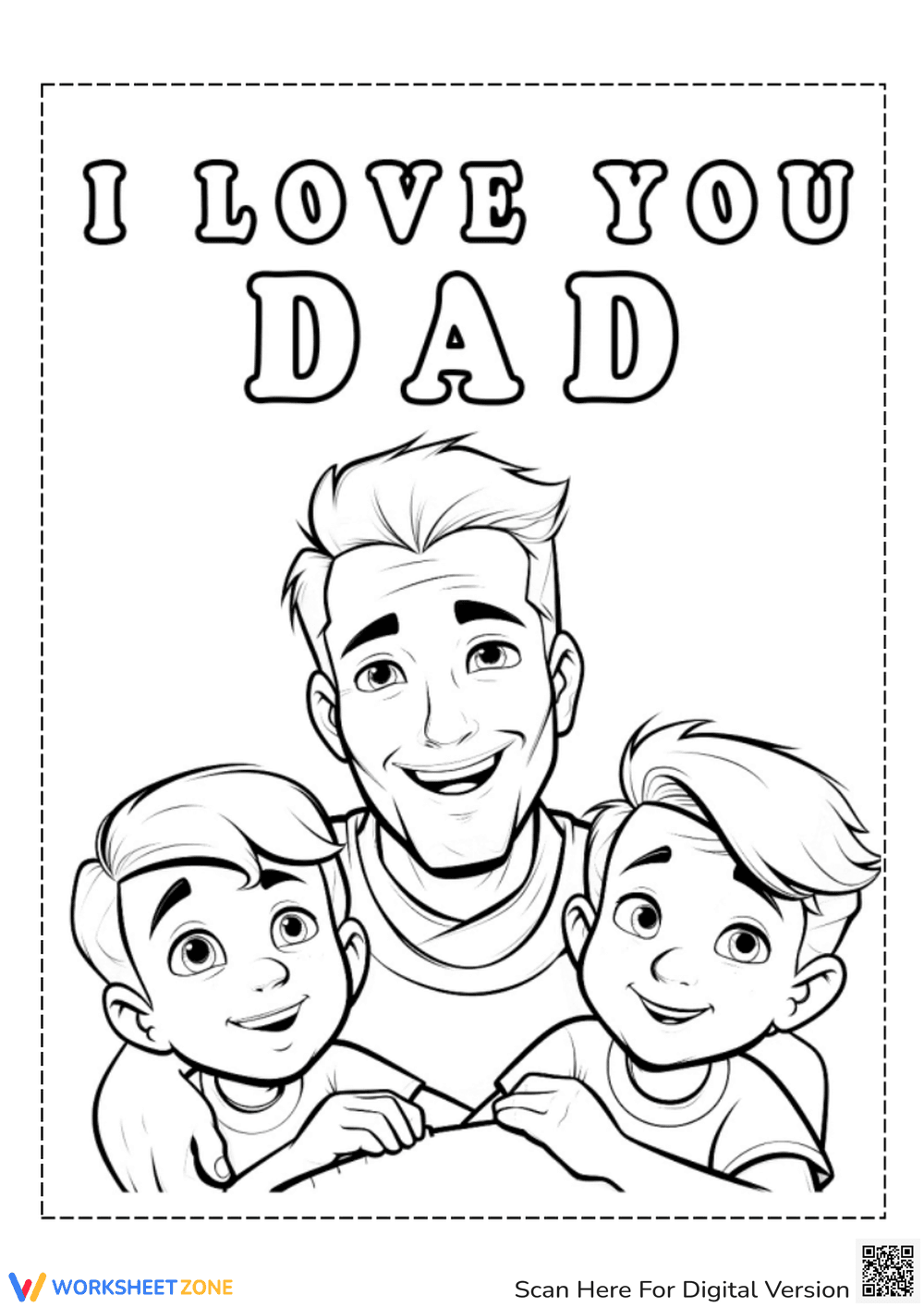 Best Mom Ever Coloring Page - Page 1