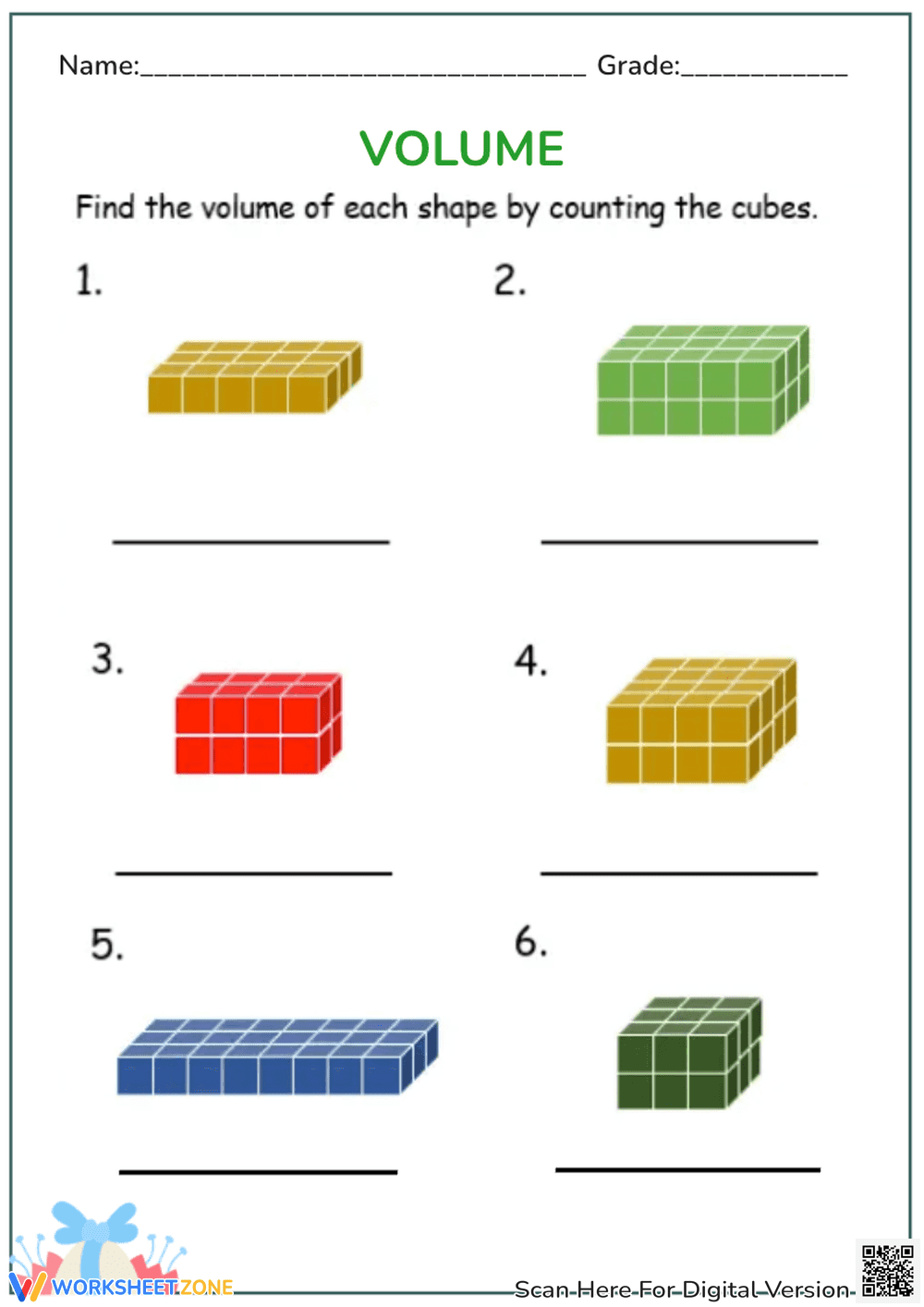 Find The Volume - Page 1