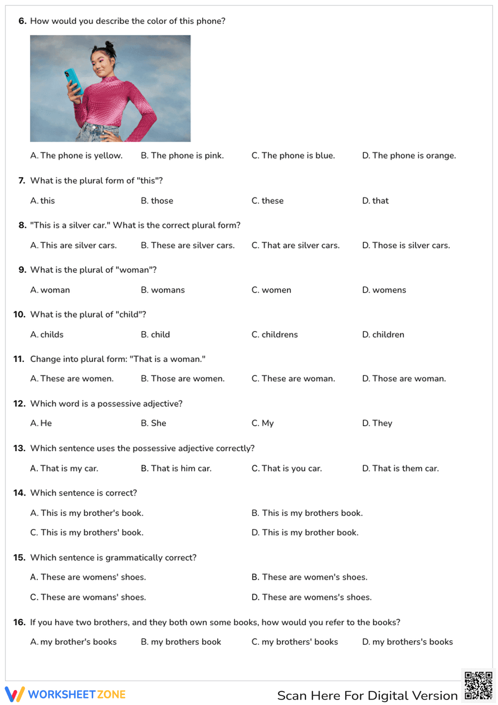 Destination A1: Unit 1b - My Favorites - Page 2