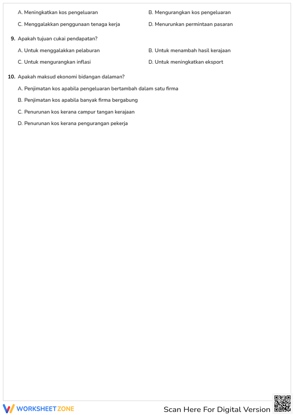 Quiz Ekonomi Tingkatan 4 - Page 2