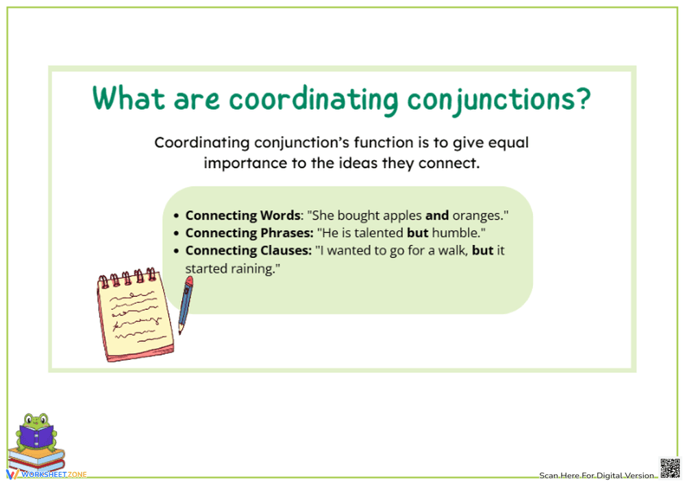 What Are Coordinating Conjunctions? - Page 1