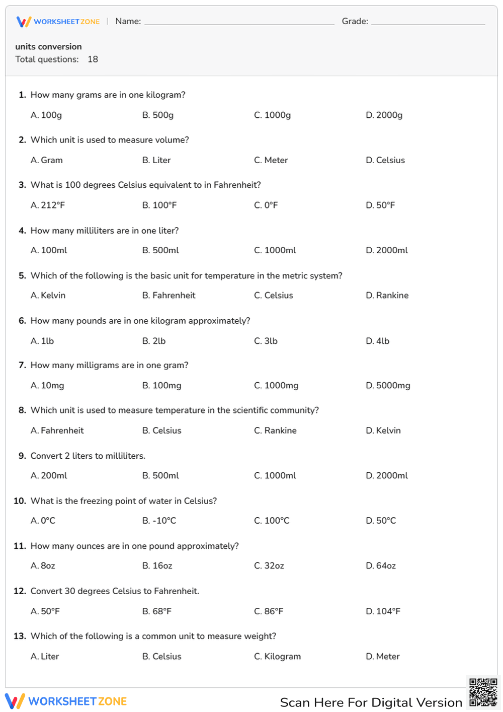 units conversion - Page 1