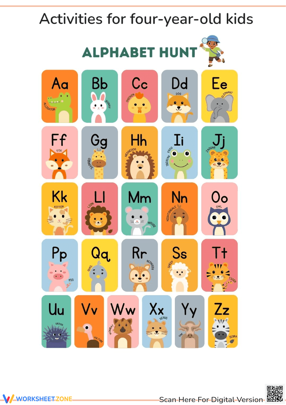 Fun Alphabet Hunt - Page 1