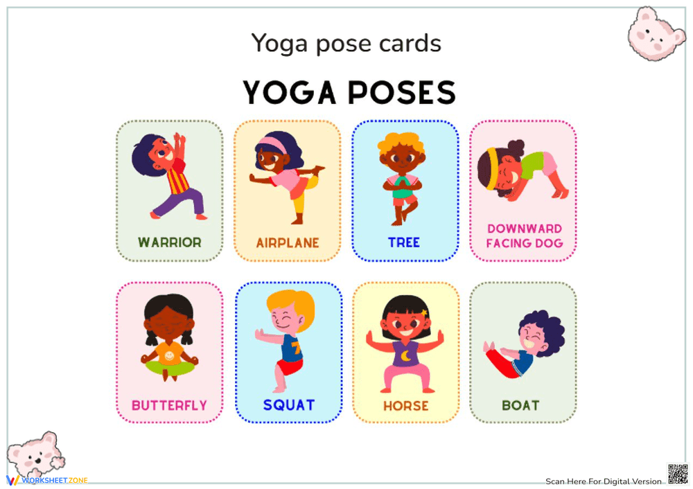 Physical Activities for Four-Year-Old Kids: Fun Yoga Poses - Page 1