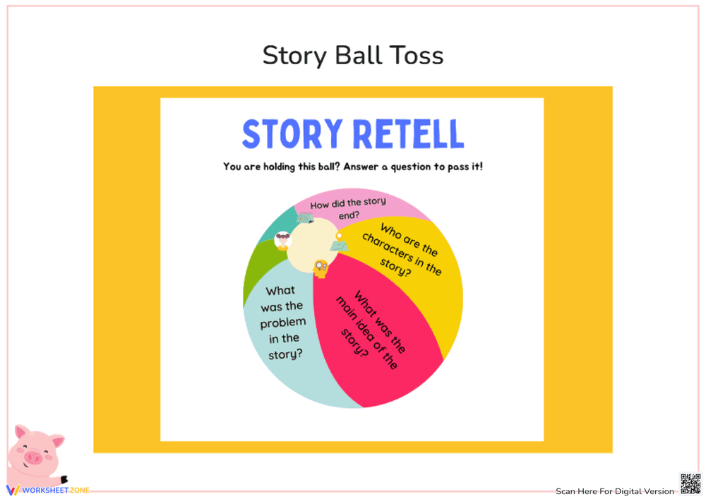 Story Retell Activity: Fun Comprehension Tool for Kids - Page 1