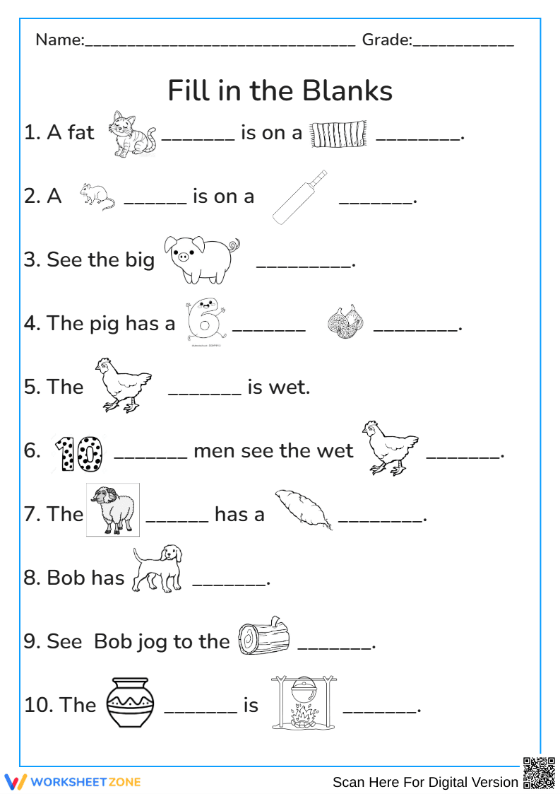 Phonics - Page 1