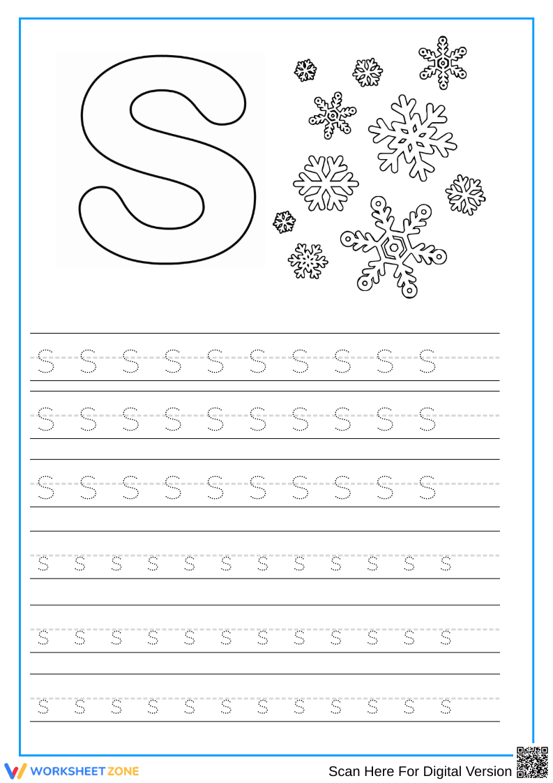 The letter S - Page 1