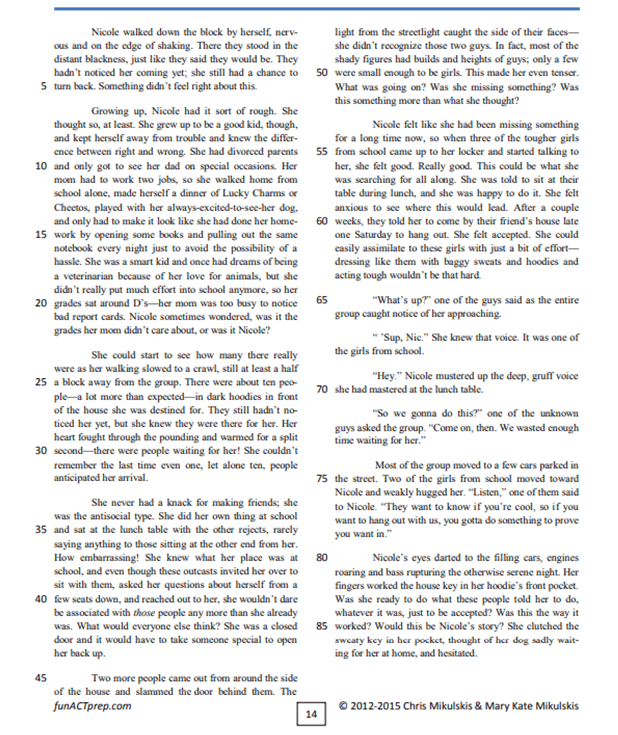 Reading Practice: Finding the Main Idea & Details