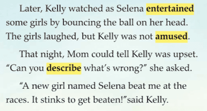 Soccer Friends Comprehension