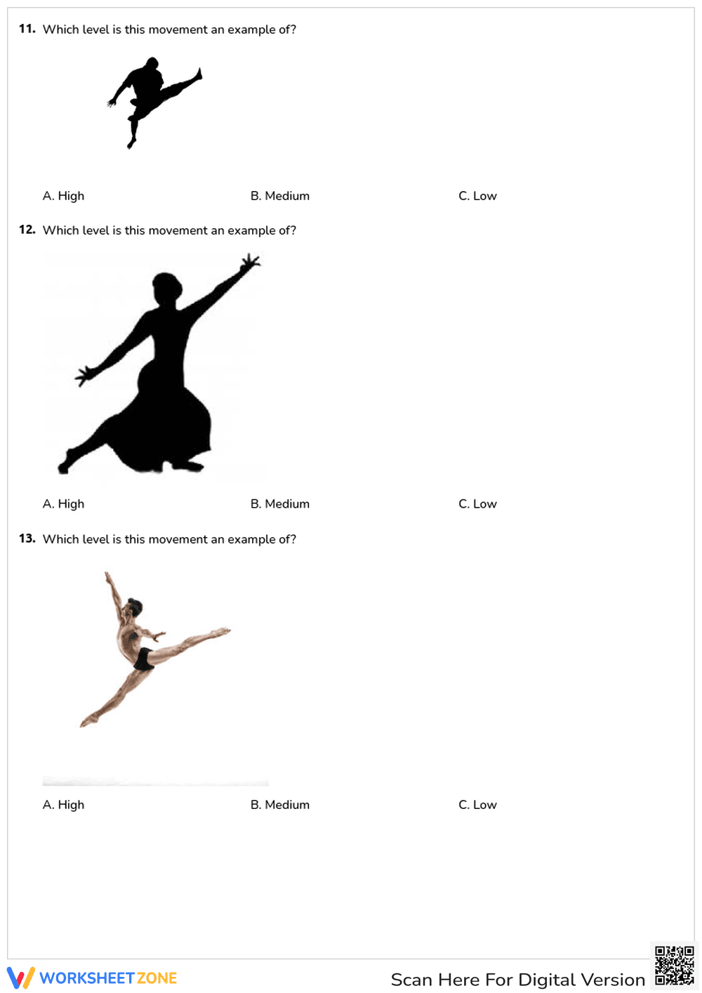 Dance Elements Quiz: Space, Time, Energy - Page 2