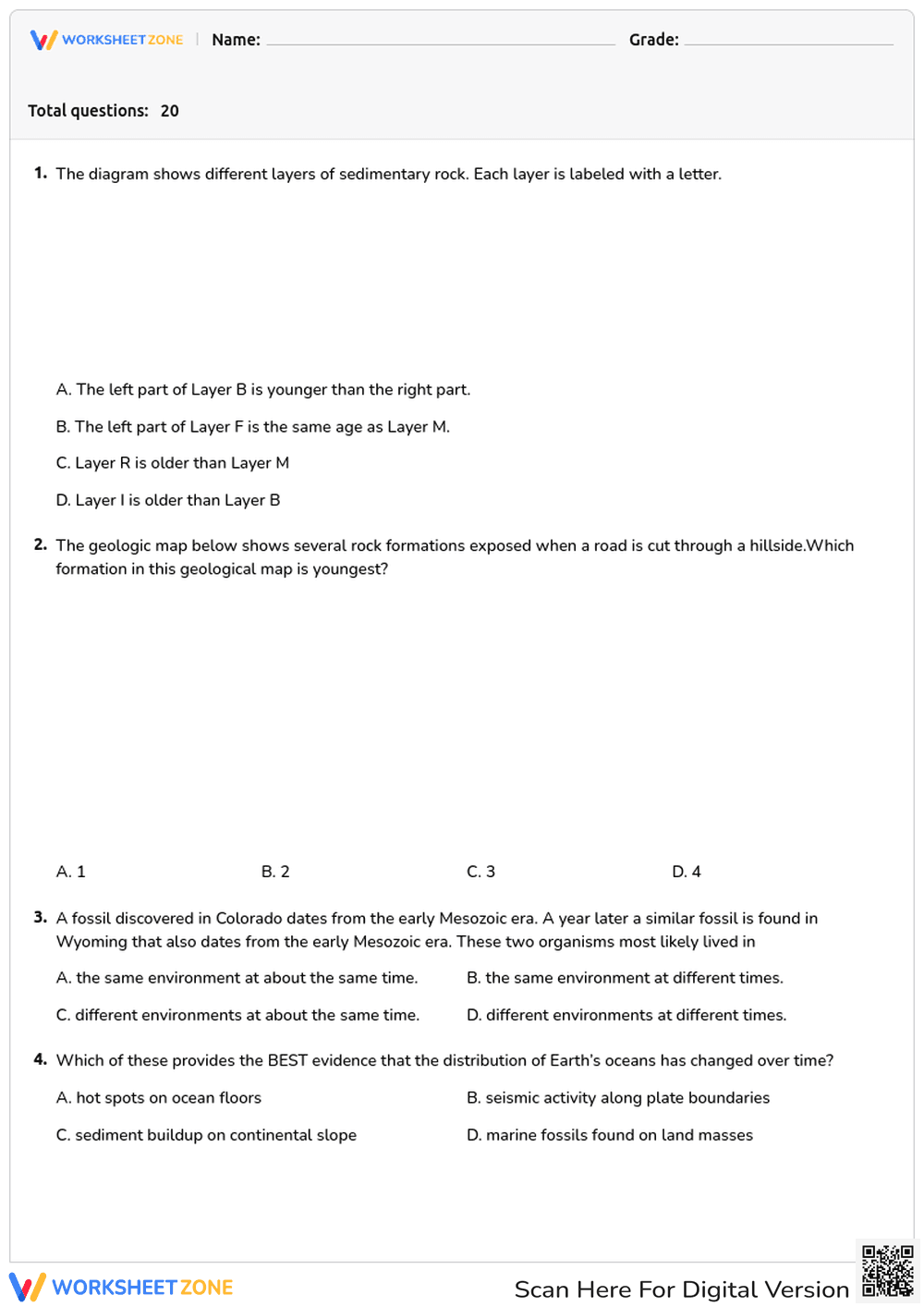 Earth's History - Page 1