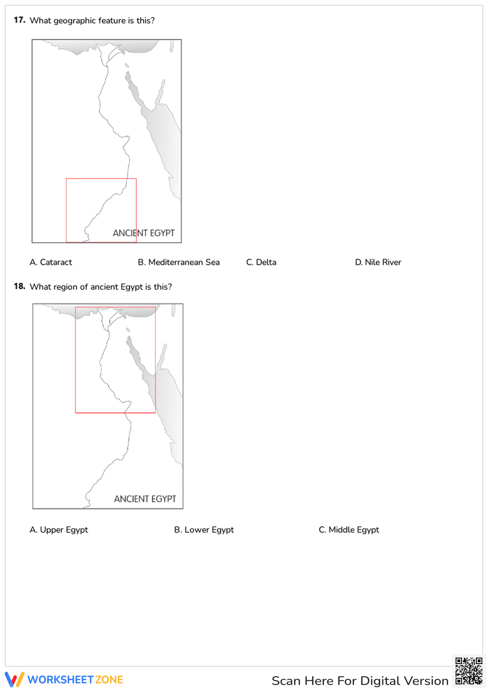 Ancient Egypt - Geography of the Nile River - Page 4