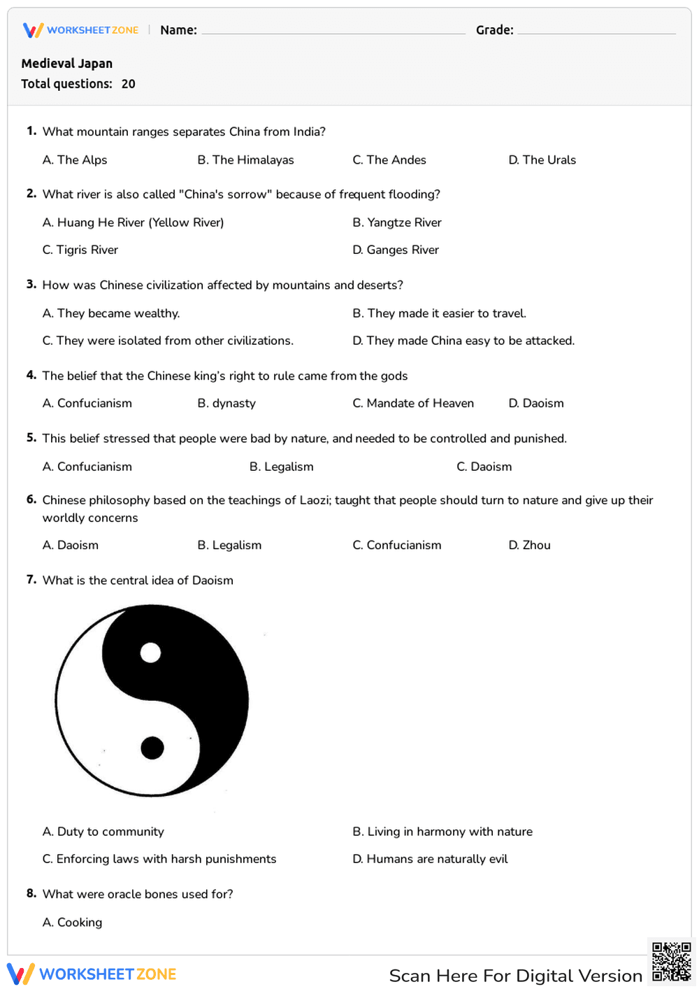 Medieval Japan - Page 1