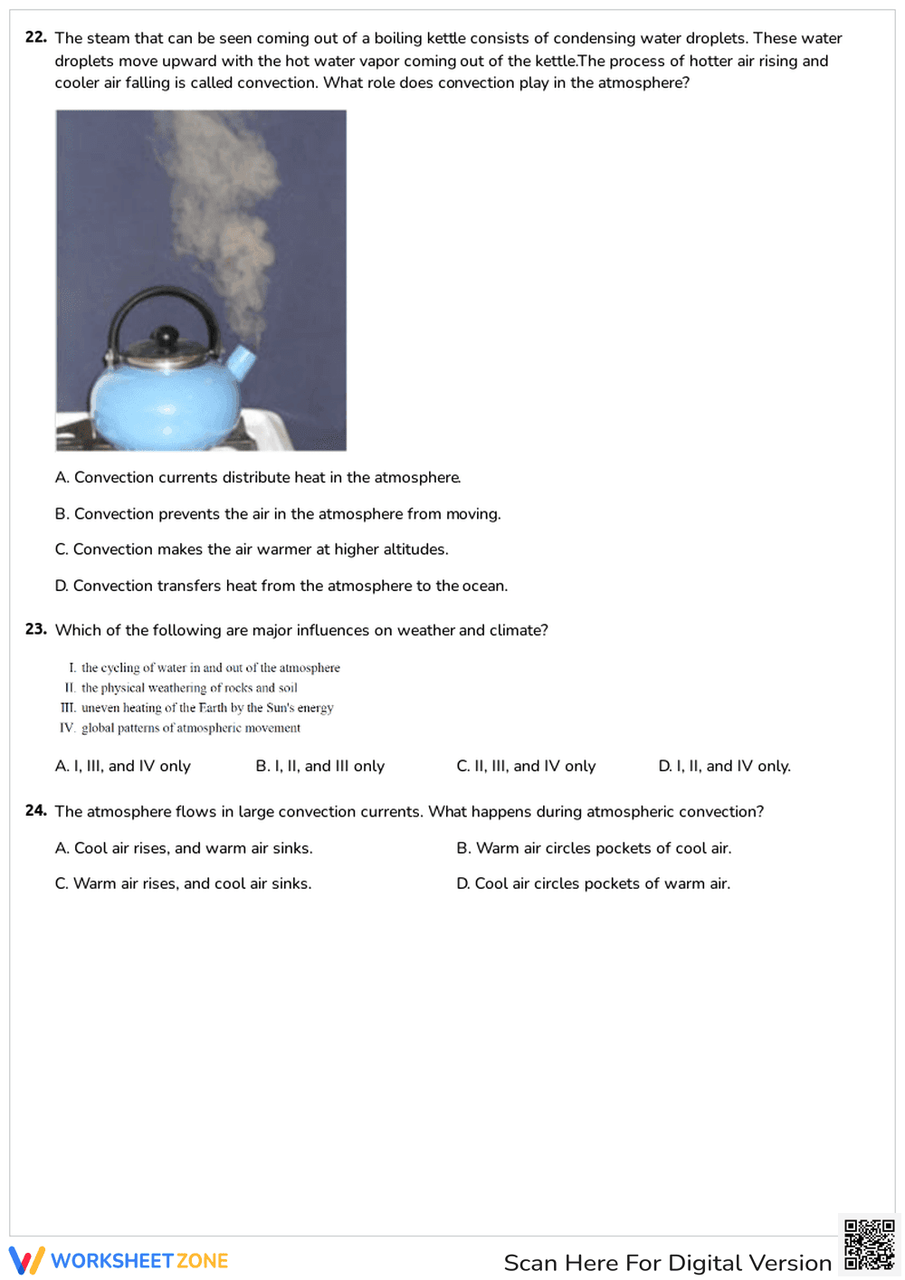 Atmospheric Circulation Patterns Quiz - Page 6