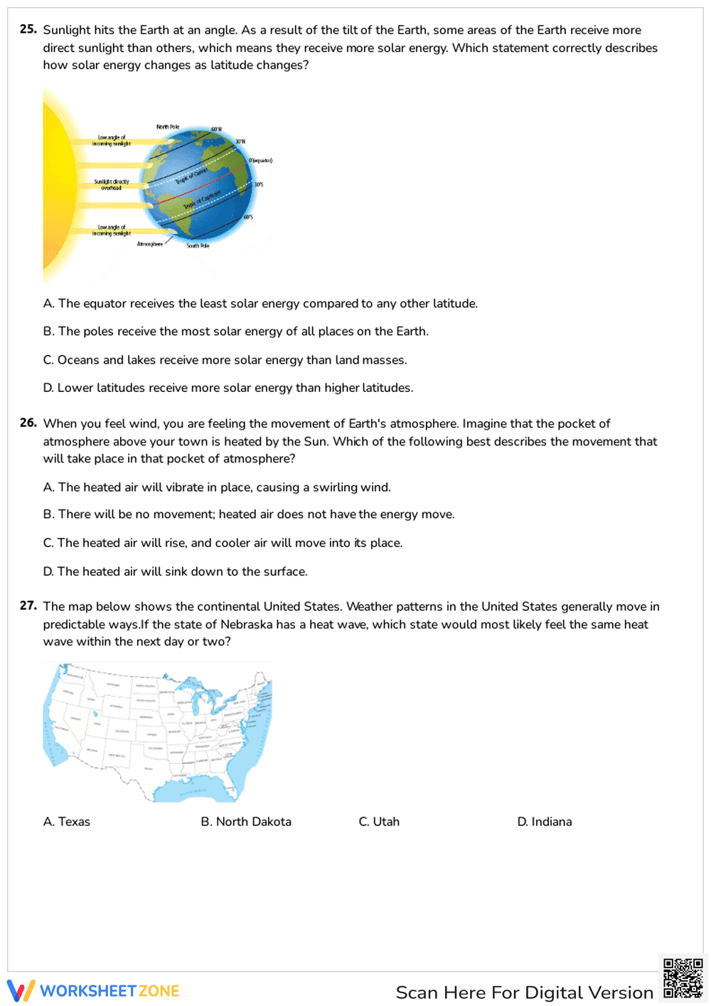 Atmospheric Circulation Patterns Quiz - Page 7