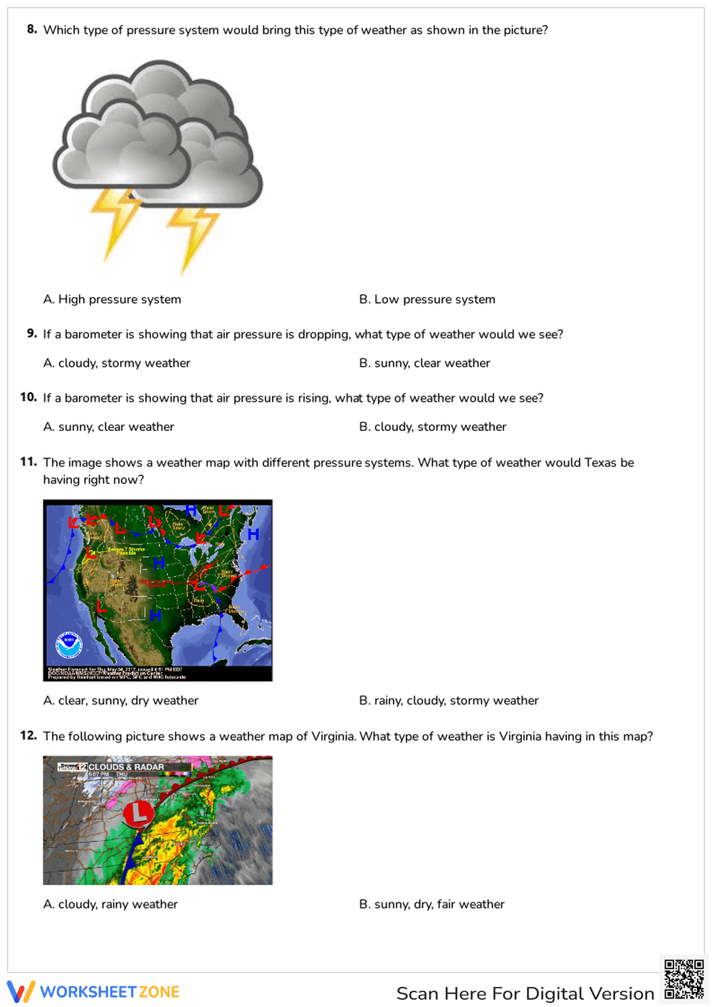 Weather Pressure Systems - Page 2