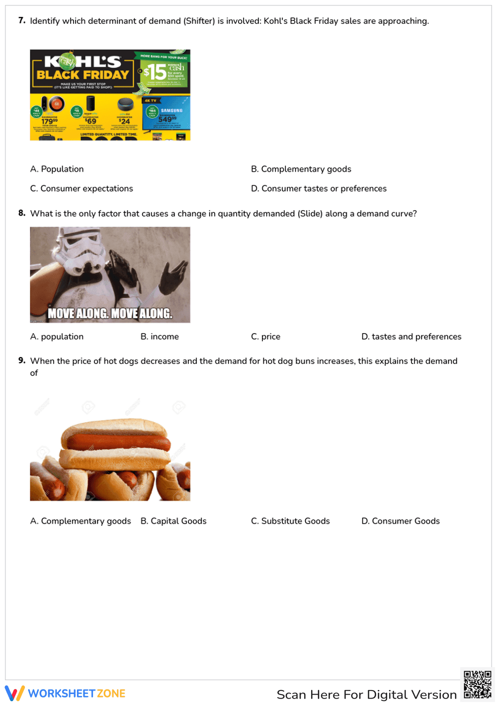 Law of Demand Quiz - Page 3