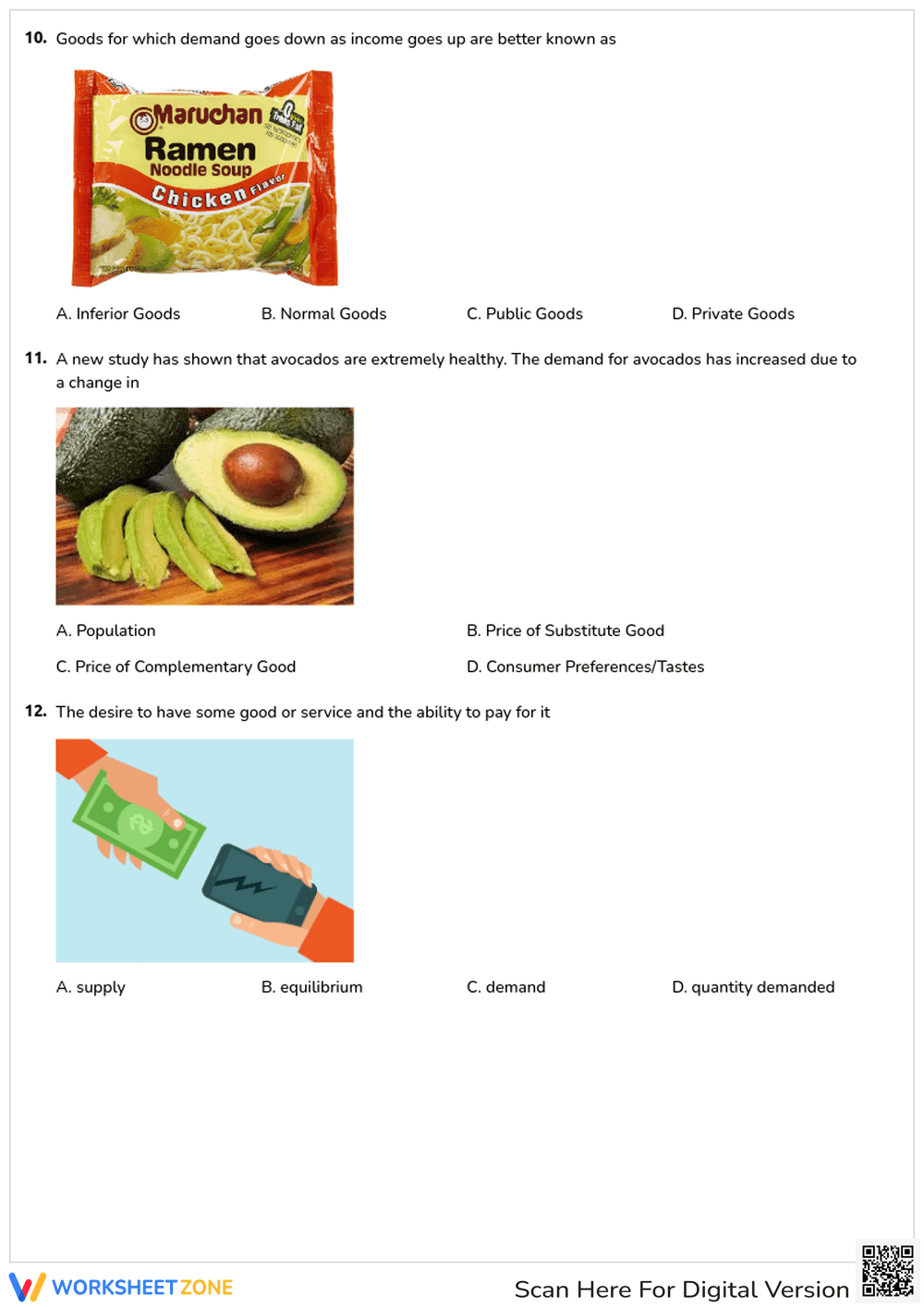 Law of Demand Quiz - Page 4