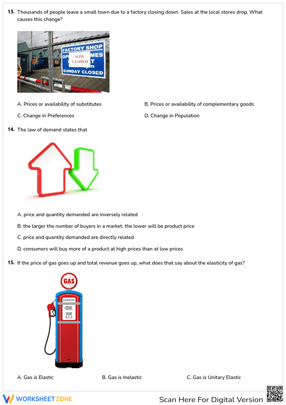 Law of Demand Quiz - Page 5
