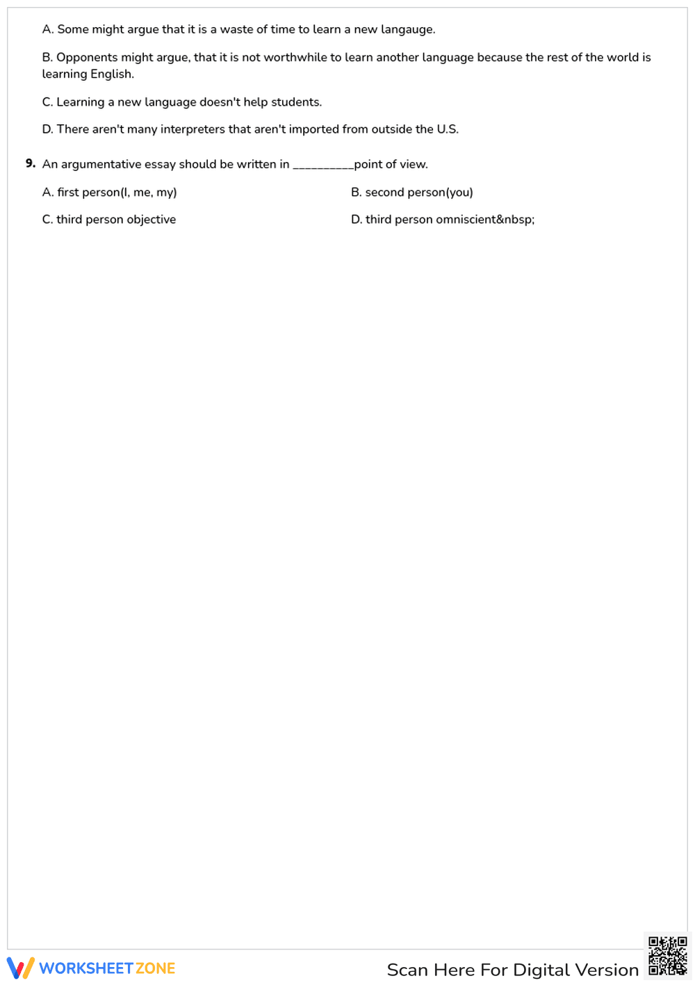 Awesome Arguments - Page 2