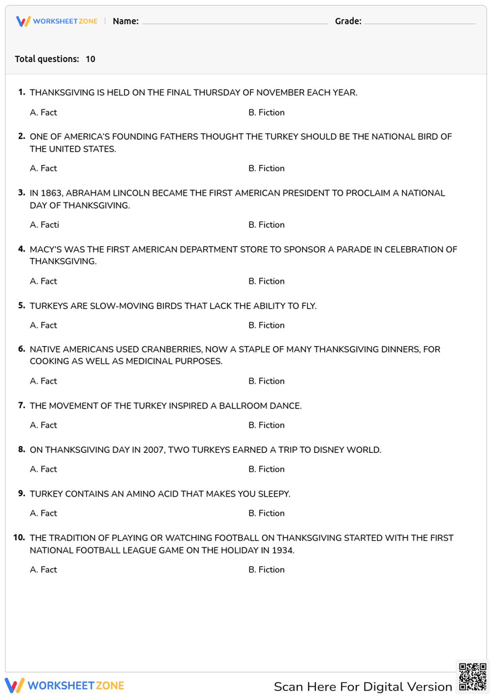 Thanksgiving Myths - Page 1