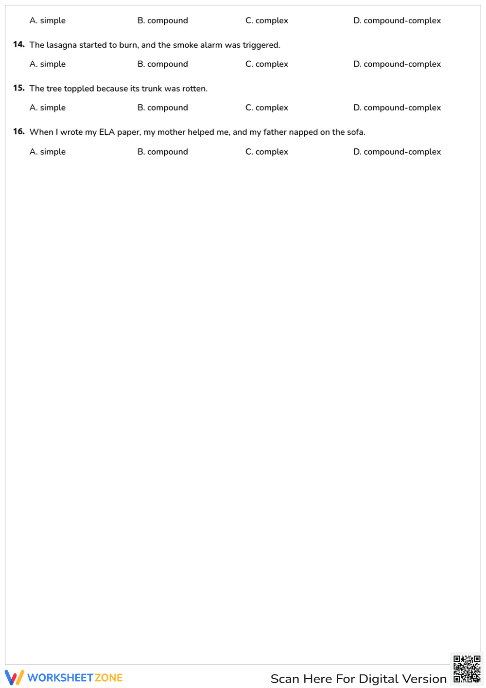Sentence Structure - Page 2