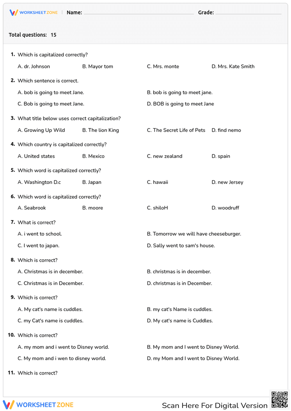 Capitalization - Page 1