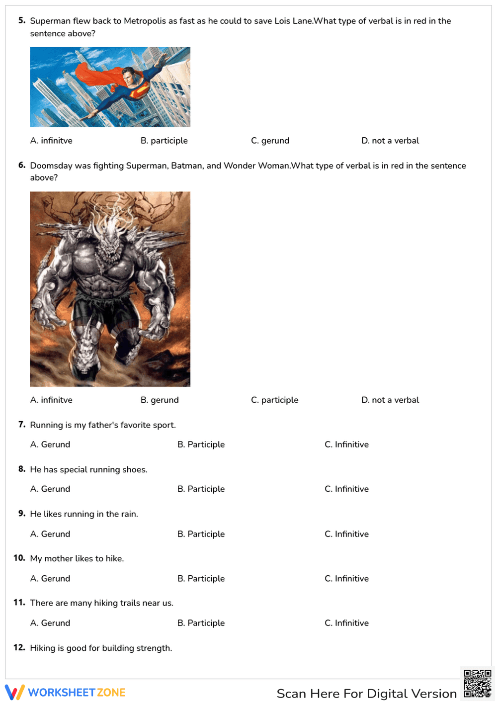 Understanding Participles, Gerunds, and Infinitives - Page 2