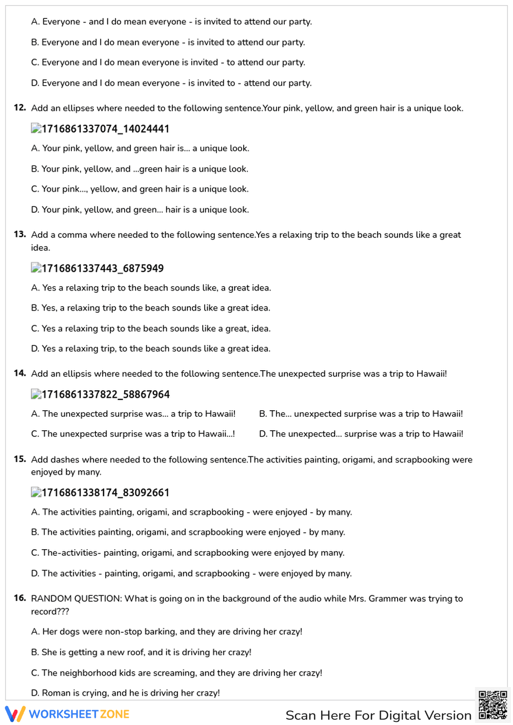 Commas, Ellipses, Dashes - Page 3
