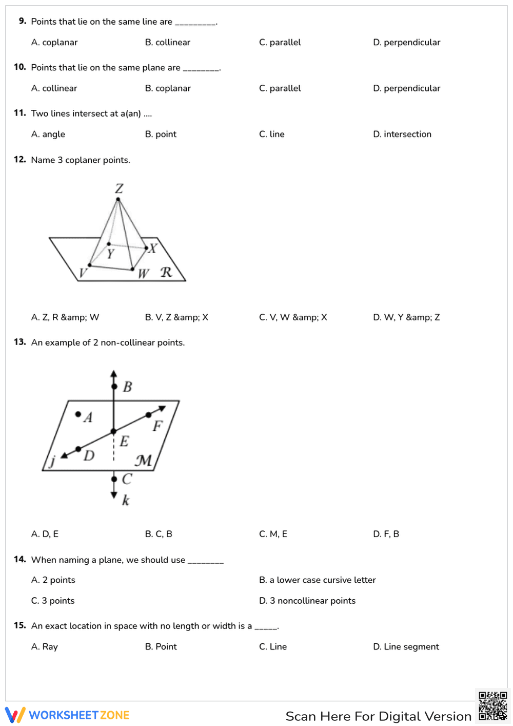 Understanding Points, Lines & Planes - Page 3