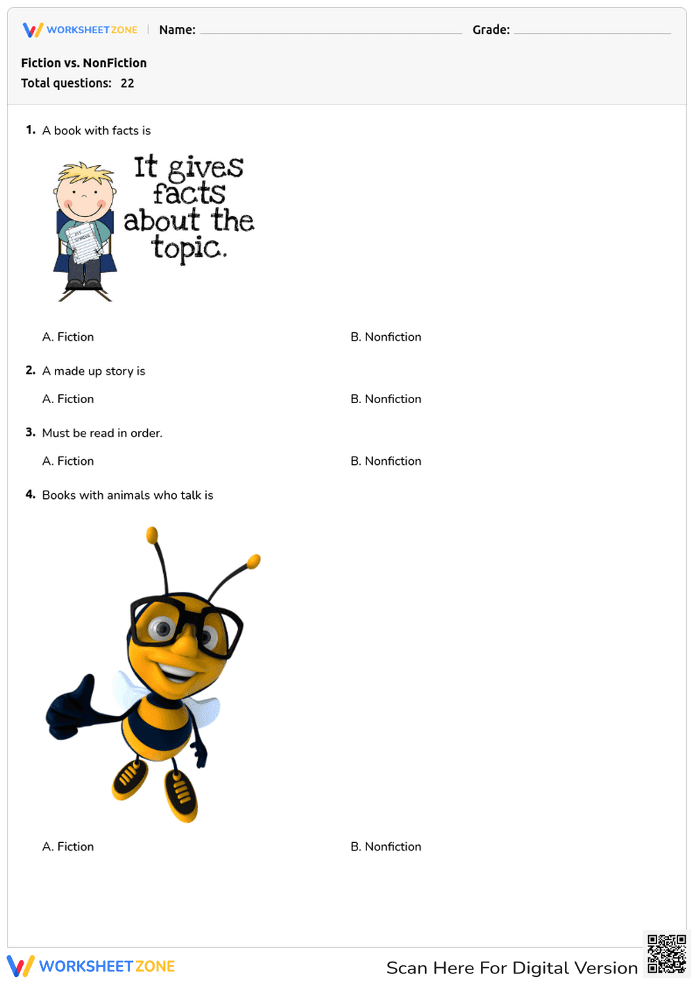 Fiction vs. NonFiction - Page 1