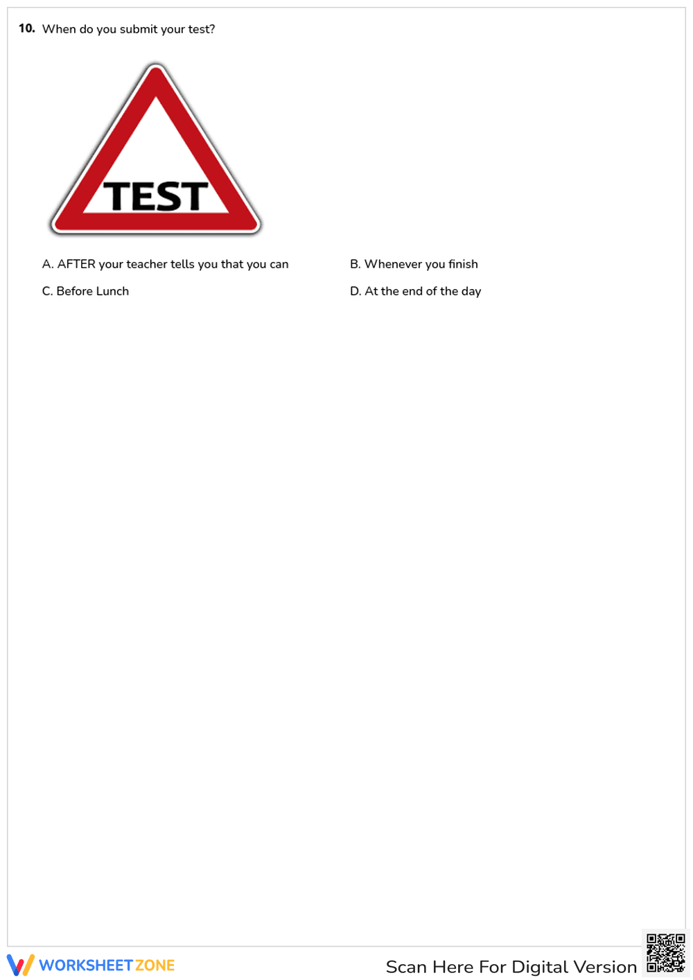 Writing Strategies Quiz: Planning, Essays, and Transitions - Page 4