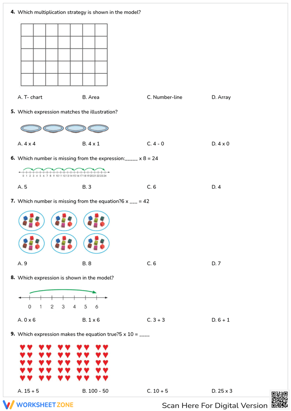 Multiplication Strategies - Page 2