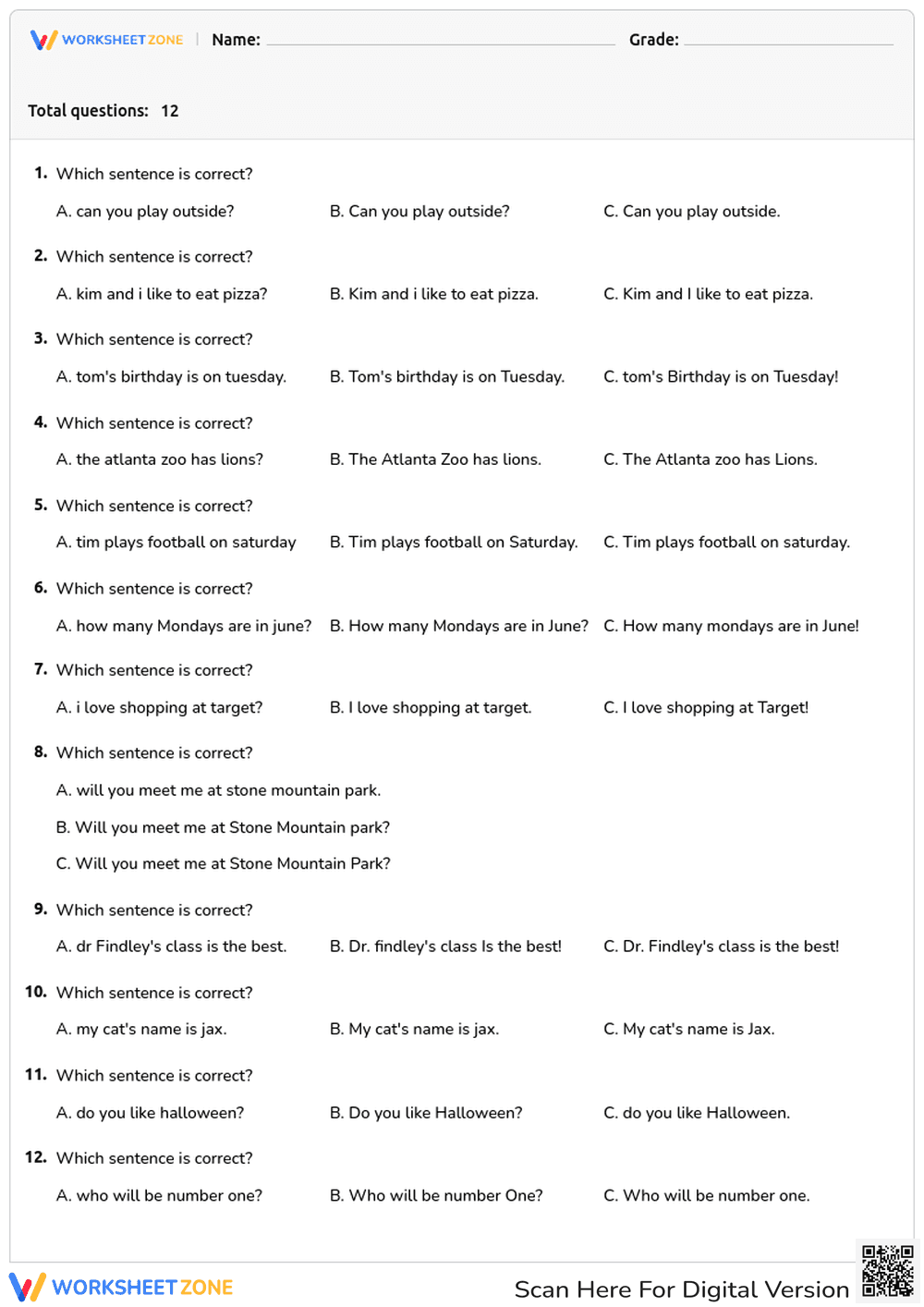 Capitalization - Page 1