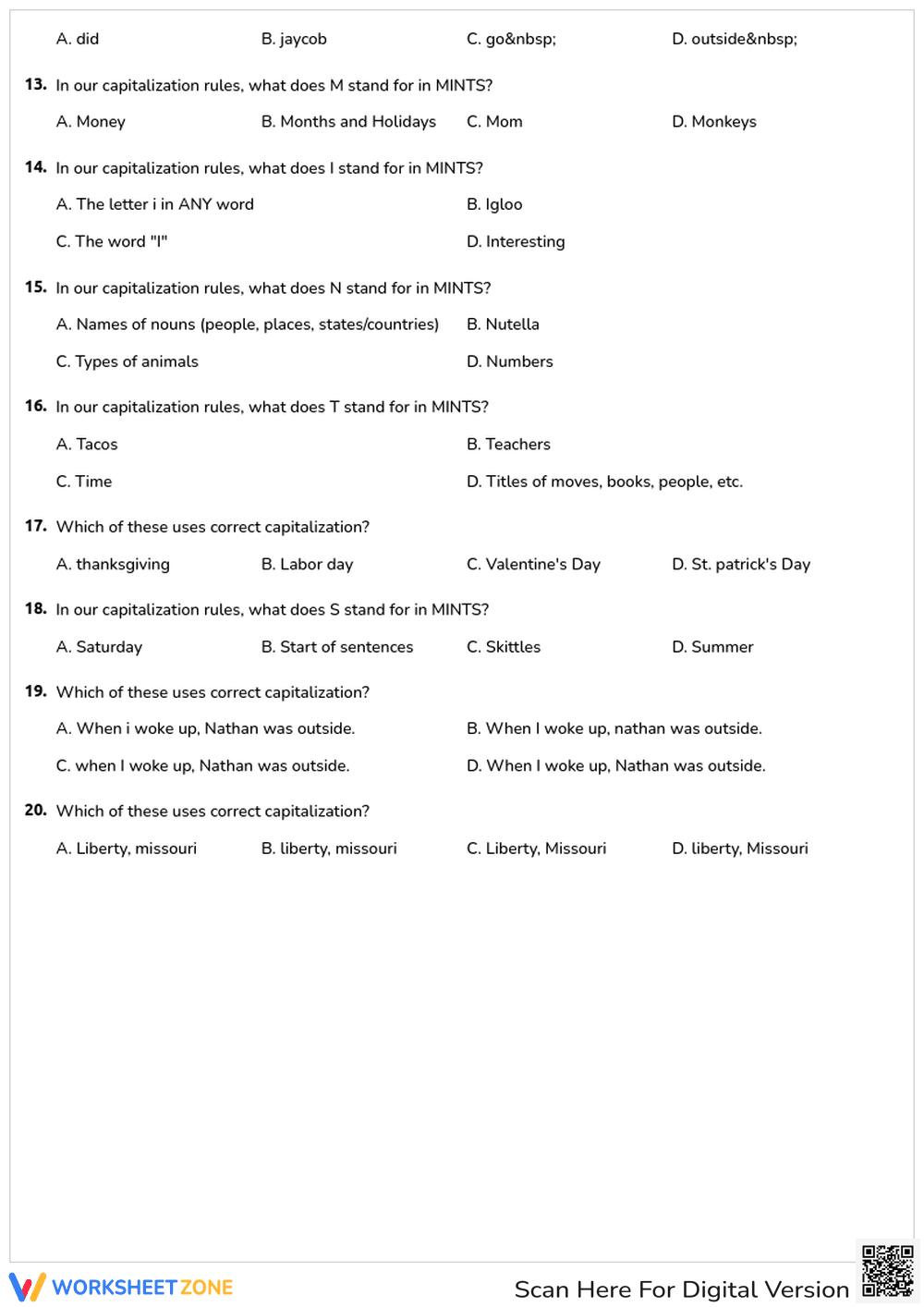 Capitalization - Page 2