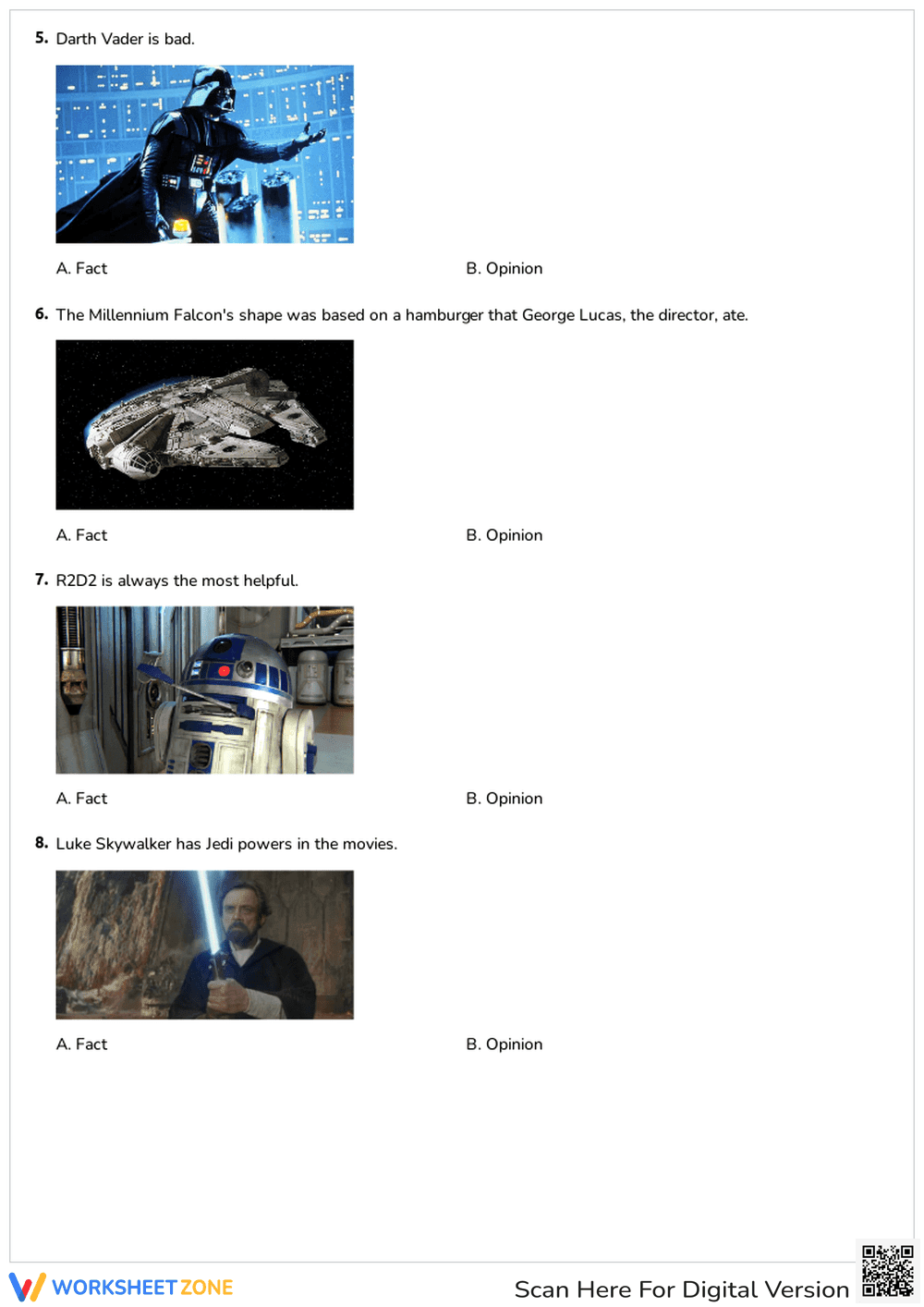 Fact vs Opinion Review - Page 2