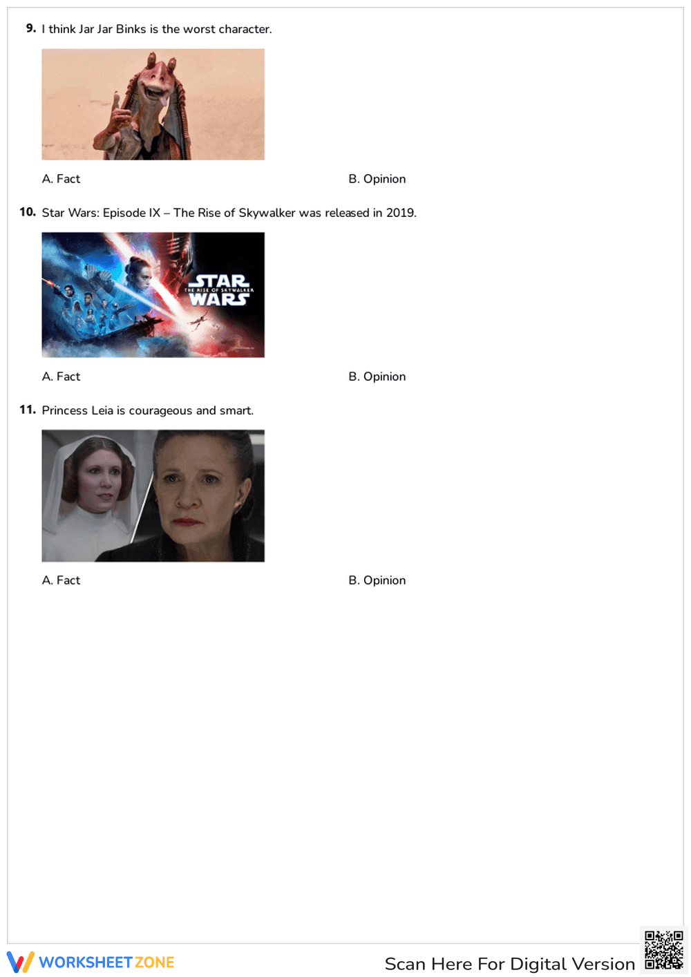 Fact vs Opinion Review - Page 3