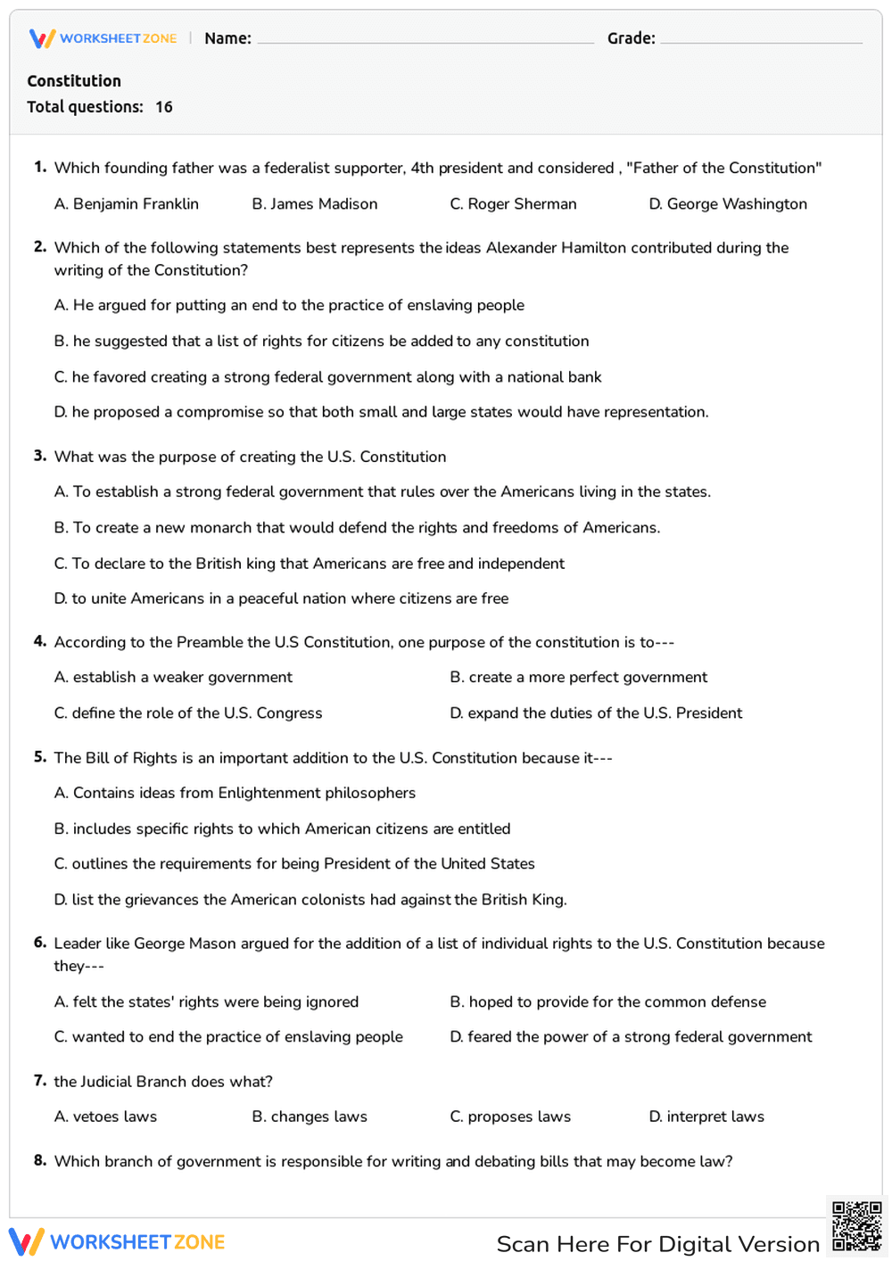 Constitution - Page 1