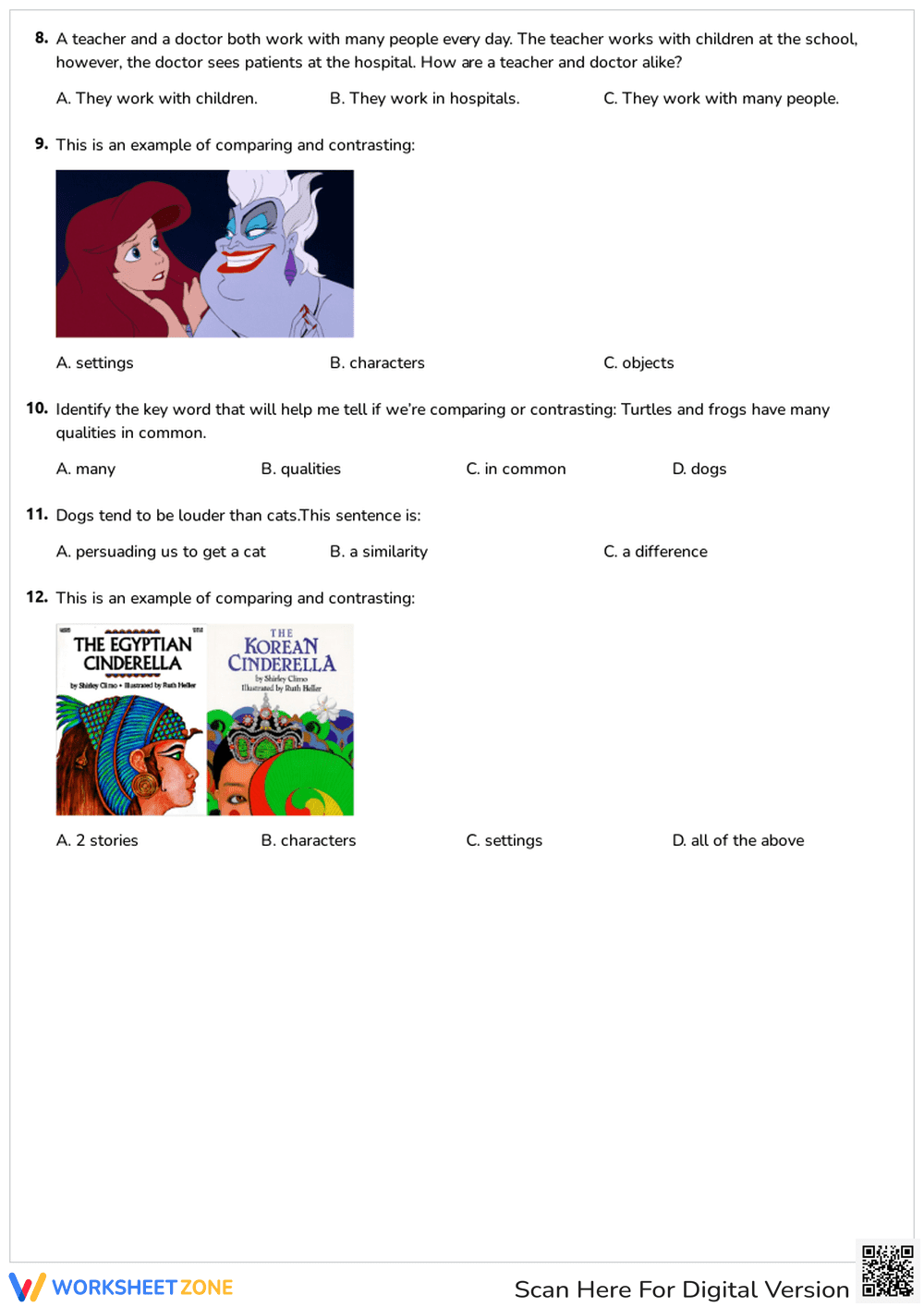 Comparing and Contrasting - Page 2