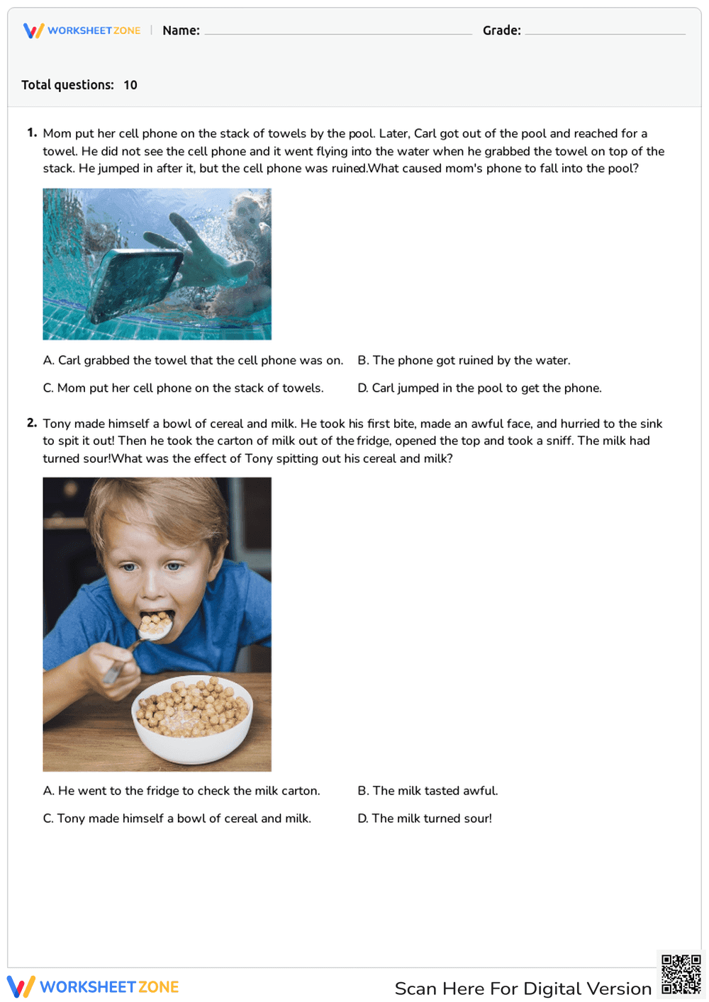 Cause and Effect - Page 1