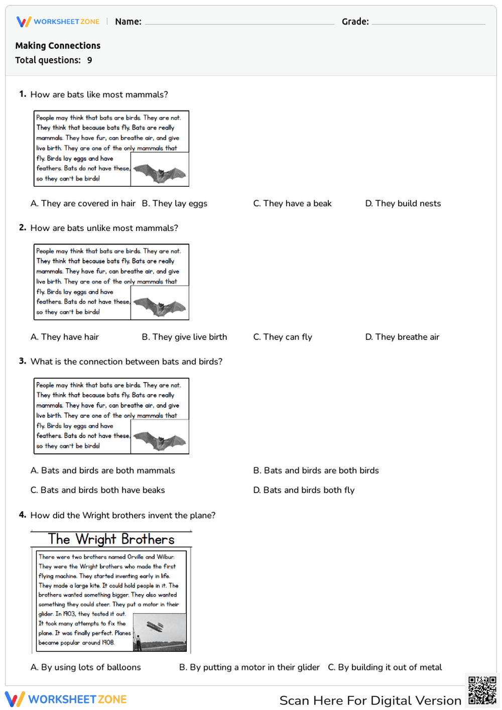 Making Connections - Page 1