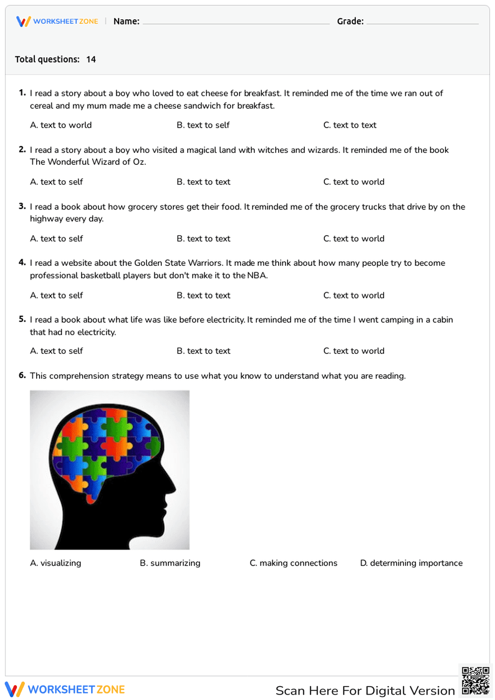 Making Connections - Page 1