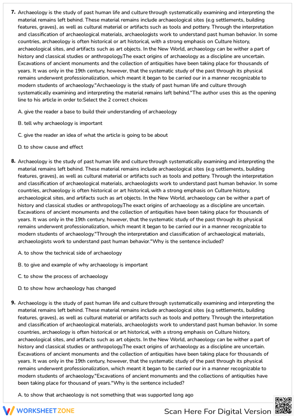 Analyze Structures in Text - Page 2