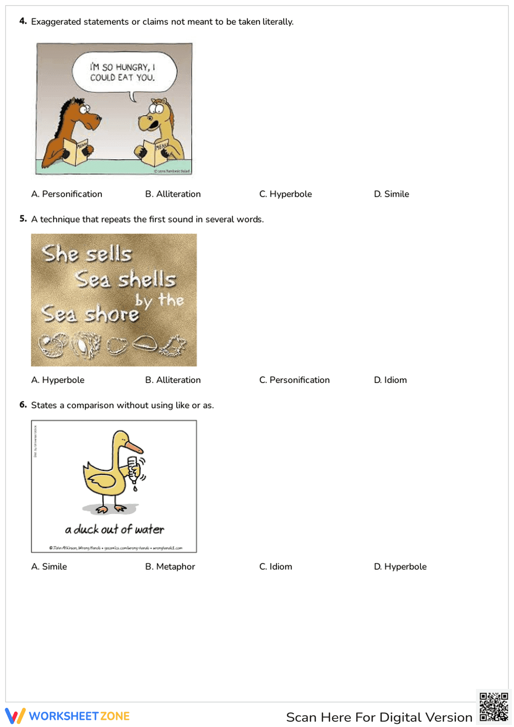Identify Literary Devices in Writing - Page 2