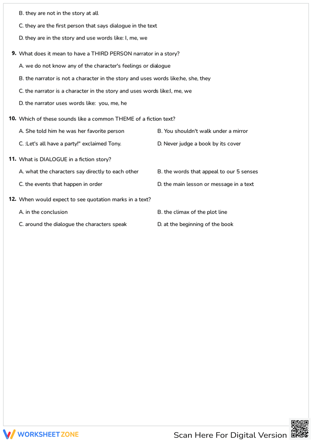 Fiction Terms - Page 2