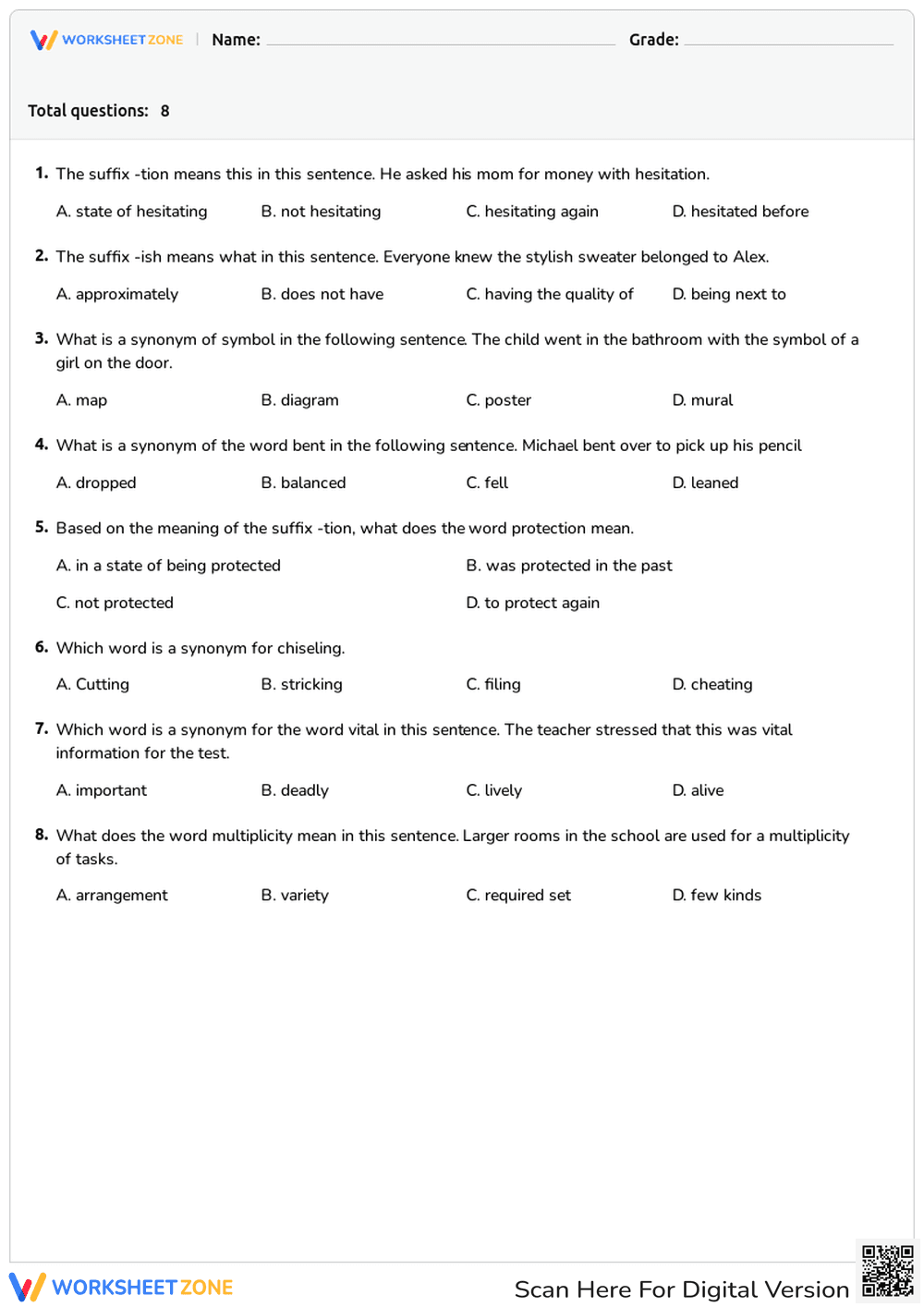 Unit 4 Review - Page 1