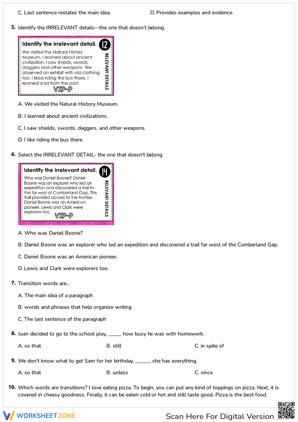 Paragraph Writing - Page 2