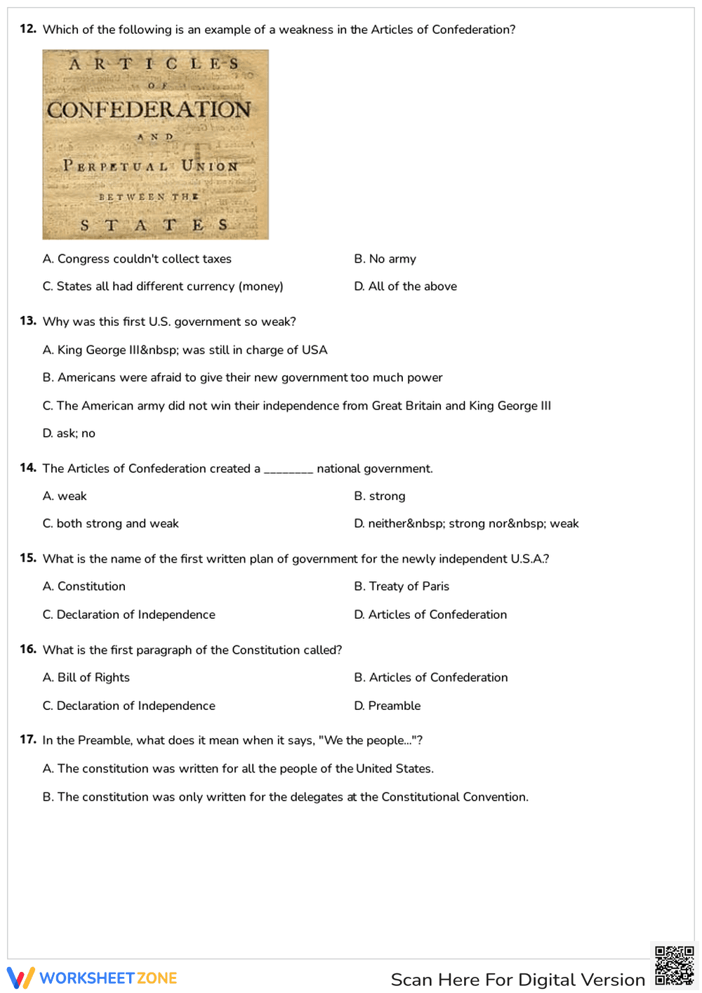 Creating the Constitution: American Government History - Page 2