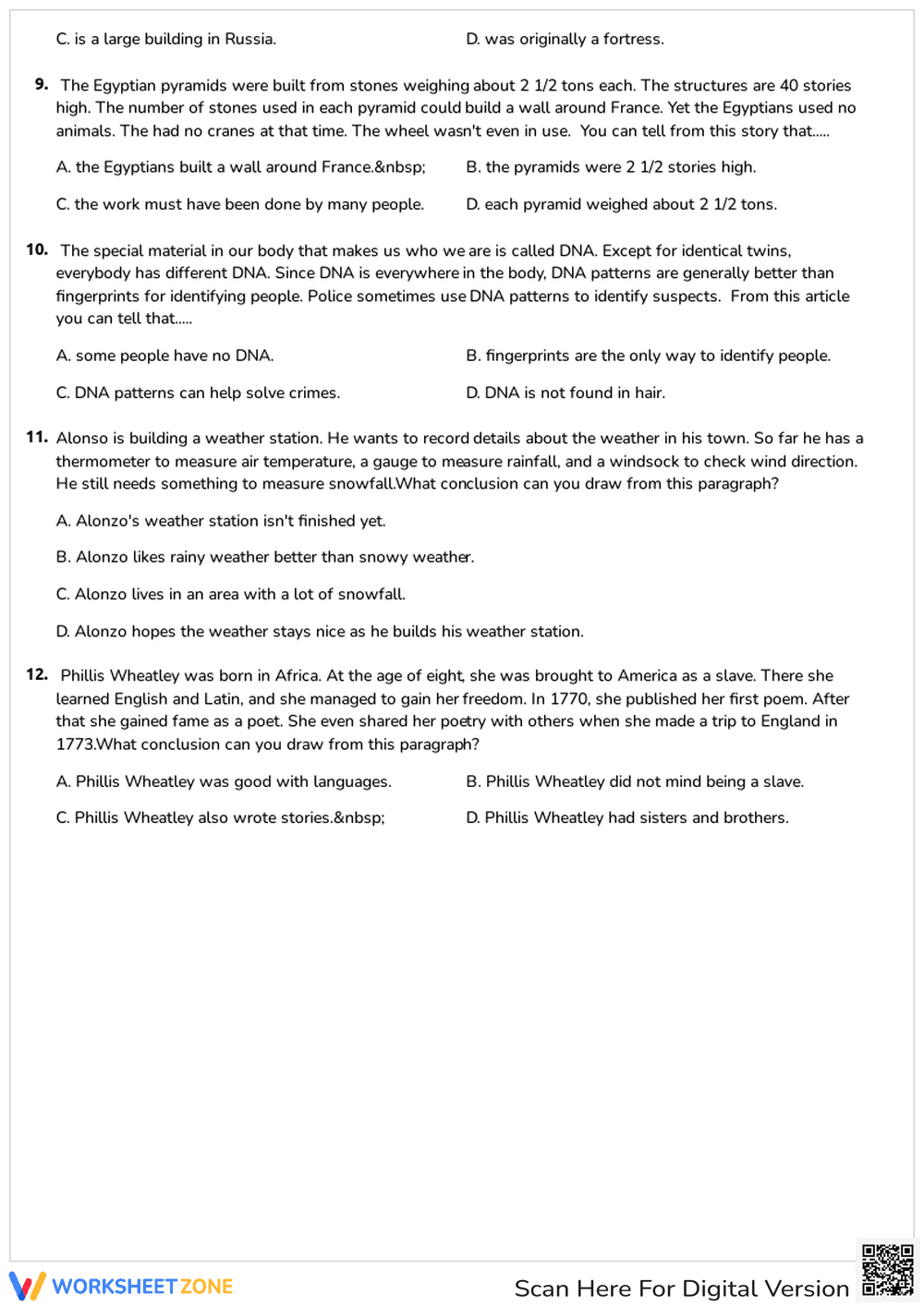 Drawing Conclusions - Page 2