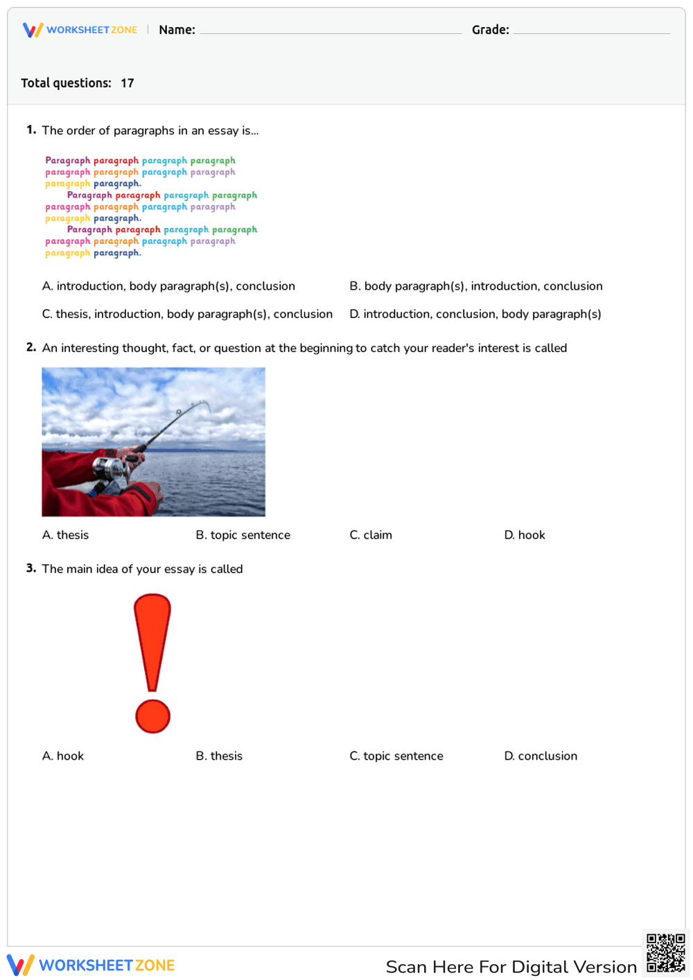 Essay Writing: Paragraph Structure and Techniques - Page 1